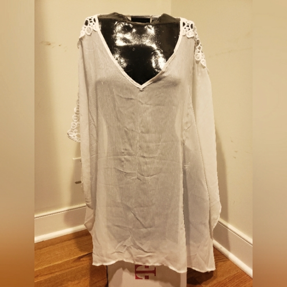 🧡New York & Co swimsuit coverup size s/m